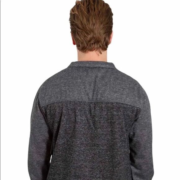 Hawke & Co Snap Neck Fleece Pullover - Picture 3 of 10